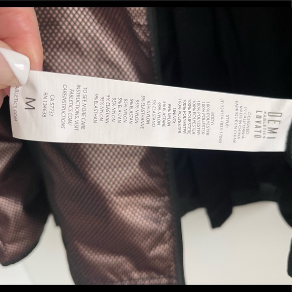 Bomber Jacket Black and Bronze - Picture 8 of 8